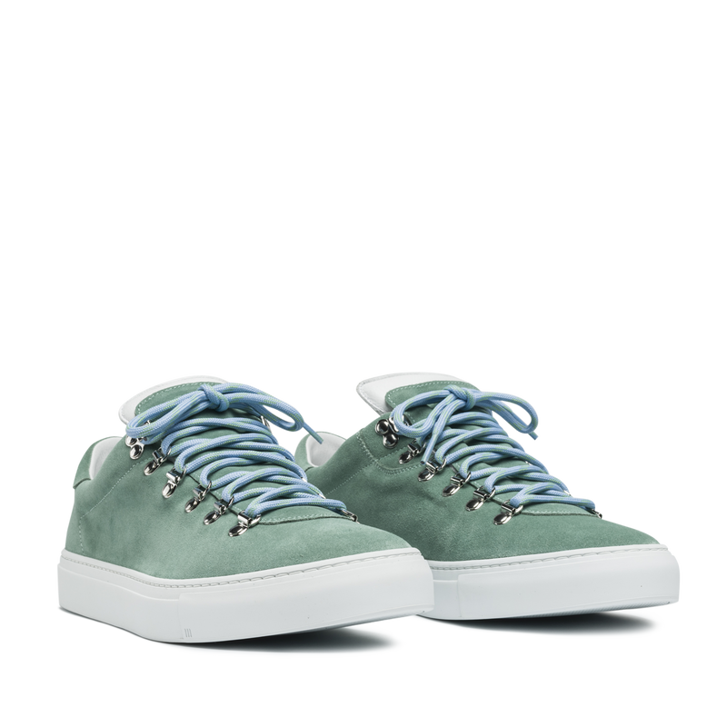 Marostica Low Aqua Suede M